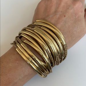 Gillian Julius 20 Gold Tube Bracelet